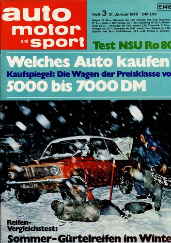 Auto motor sport heft januar - motor,