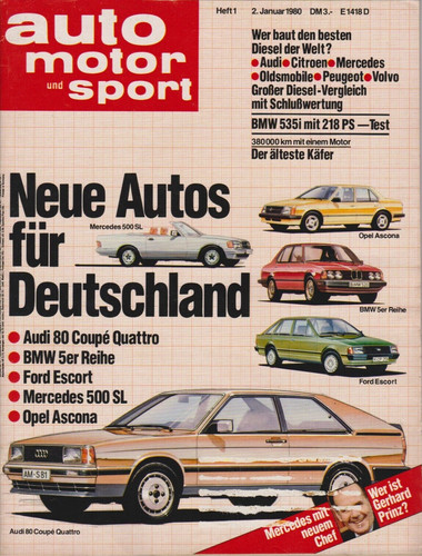 Auto motor sport - auto, heft