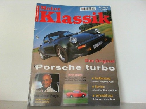Motor klassik heft 1995 - motor,