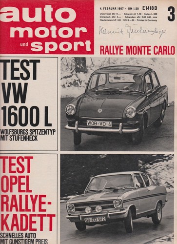 Auto motor sport heft - auto, 3