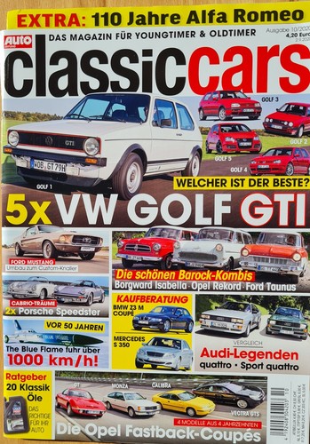 Classic cars 2020 - classic, 10/2020