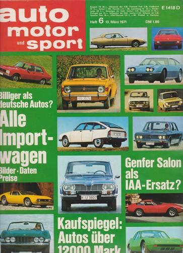 Auto motor sport - auto, märz