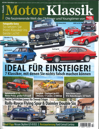 Motor klassik 2026 ideal - 07/2026:,