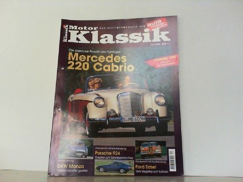 Motor klassik heft - 12/, 1998