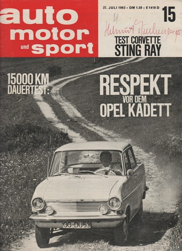 Auto motor sport heft - auto,