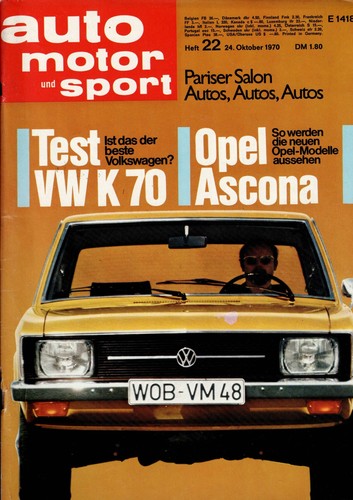 Auto motor sport heft - auto, 22