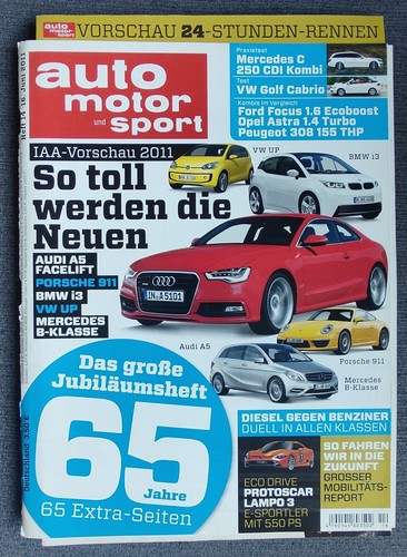 Jubiläumsausgabe auto motor - jubiläumsausgabe,