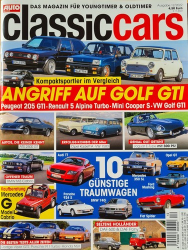Classic cars 2022 - 12/2022, –