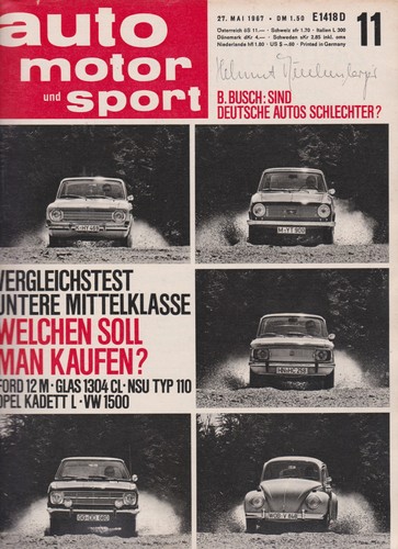 Auto motor sport heft - auto,