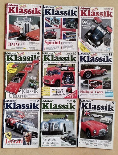 Motor klassik zeitschrift 1986 - motor,