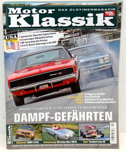 Motor klassik 2007 das - motor, 11/2007-