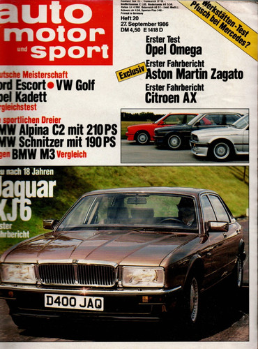Auto motor sport heft - auto,