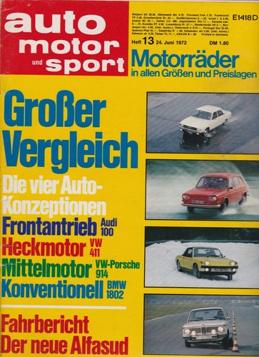 Auto motor sport - sport, heft