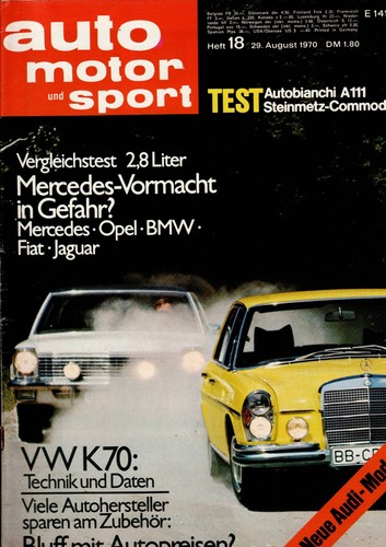 Auto motor sport - motor, heft