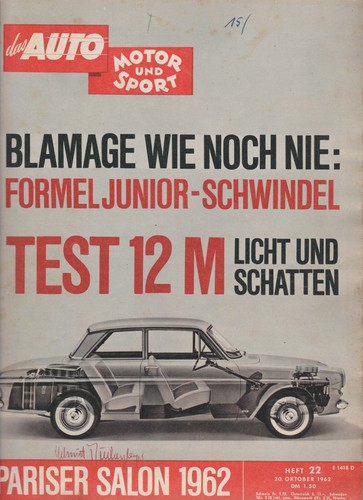 Auto motor sport heft - auto,