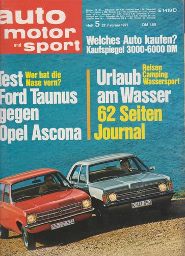 Auto motor sport heft - auto,